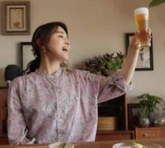 Toujous Frillヴィンテージ生地コットンブラウス　石田ゆり子さん着用 Toujous Frillヴィンテージ生地コットンブラウス 石田ゆり子さん