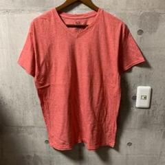 Tシャツ 90s 00s ヴィンテージ Y2K Vネック 無地 古着 H265