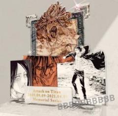 進撃の巨人　エレン　九つの巨人　ジオラマ　アクリルスタンド　Anique Anique Shop JAPAN