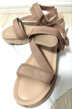 RANDA ベージュ スポーツサンダル