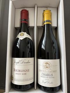 メゾンジョセフドルーアンの紅白ワインPinot Noir & Chablis