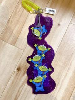 リトルグリーンメン　パスケース　ディズニーランド