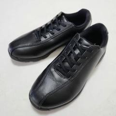 ✨美品✨MIZUNO ミズノ 黒 ウォーキングシューズ 24.5cm スニーカー