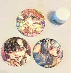 オリジナル イラスト 缶ミラー 75ｍｍ