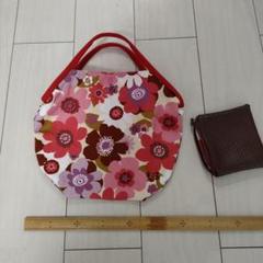 ハンドメイド 花柄 グラニーバッグ