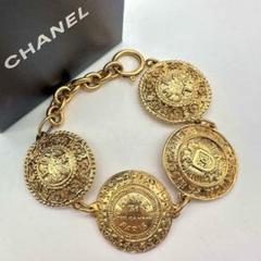 ✨極希少・箱付✨シャネル ブレスレット メダルモチーフ ココ