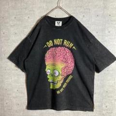 【1点限り】半袖 ヴィンテージ加工 Tシャツ XL スカル 骸骨 パンク ロック