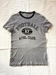 ラルフローレン☆フットボールデザイン Tシャツ グレー　S 170のサムネイル
