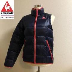 ルコックゴルフ 2way ナイロン ダウン ジャケット ディープパープル M ルコックゴルフ 2way ナイロン ダウン ジャケット ディープ