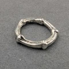 Tiffany ティファニー バンブーリング 925 1996 9号 Tiffany & Co 925 Sterling Silver 1996 Bamboo Band Ring Size