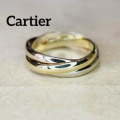 【Cartier】美品トリニティリング 3カラーリング　SMサイズ スモール
