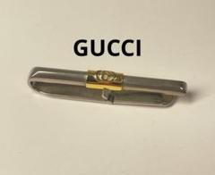 グッチ　ネクタイピン　ゴールドカラー　ケース付き　GUCCI t21108-1.jpg