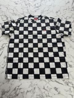 Supreme チェック柄ロゴ Tシャツ M 2025年最新】SUPREME 柄・デザイン：チェック メンズ Tシャツの