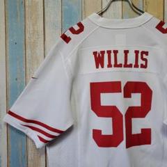 645☆ナイキ☆NFLゲームシャツ☆49ers☆ユニフォーム☆チームロゴプリント