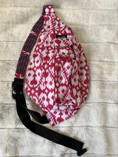 極美品 綺麗 KAVU カブー ロープスリング ボディバッグ y2k 00s アウトドア ボディーバッグ アーカイブ テック系 古着 肩掛け 三角 KAVU/カブー Slingback/スリングバック（ショルダーバッグ