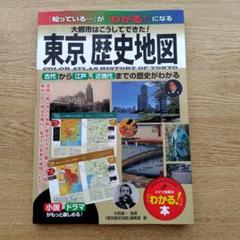 東京 歴史地図 大都市はこうしてできた! 古代から江戸近現代までの歴史がわかる