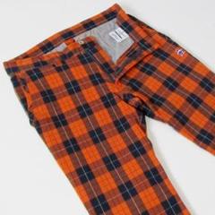 【貴重】Munsingwear チェック柄　黄色　ゴルフバッグ Munsingwear キャディバッグ(4.0kg/9.0型/6分割/47インチ対応