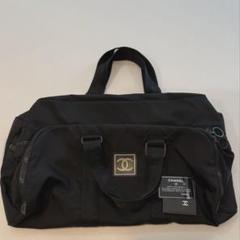 廃盤レア✨美品シャネルのボストンバッグ・正規品❤️旧トラベルライン大容量タイプ 希少】CHANEL ボストンバッグ ヴィンテージ 旧トラベルライン 大