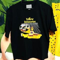 Yellow Submarine ティーシャツ 夏 半袖 メンズ XL 2XL