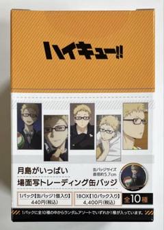 ハイキュー 月島蛍 月島がいっぱい 場面写トレーディング缶