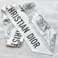 ディオール Dior スカーフ ミッツァ アニマル ジャングル トワル