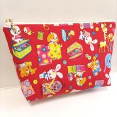 はいから横丁 お裁縫 レトロアニマル ハンドメイド ポーチ メイクポーチ