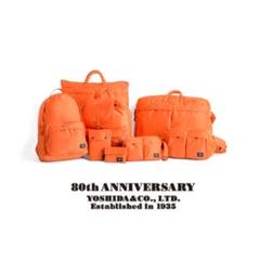【極美品】PORTER 80周年 タンカー ウエストバッグ 限定カラー オレンジ 極美品】PORTER 80周年 タンカー ウエストバッグ 限定カラー