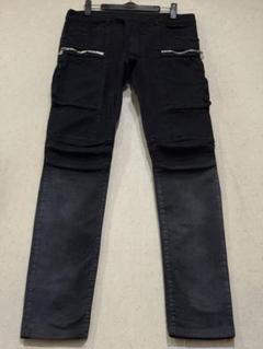 【入手困難✨】BALMAIN バルマン バイカー デニム 36 ゴールド ジップ ts6R5Ht7Y3YQ.jpg?width=768