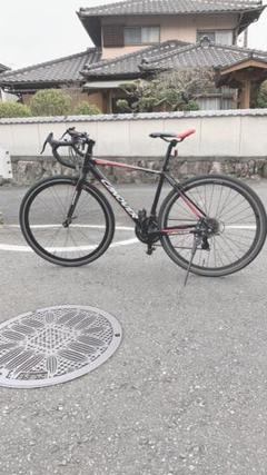 ロードバイク CANOVER ZENOS(レッド×ブラック)良品 サイズM