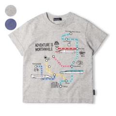 moujonjon 新幹線路線Tシャツ