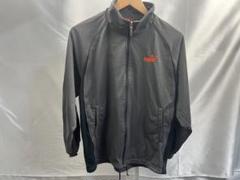 116.PUMA ウォームアップウェア グレー S