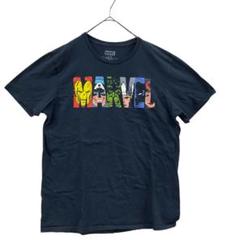 マーベル　メンズTシャツ　黒　L　アメコミ　ヒーロー　アベンジャーズ【3026】