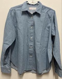 BEAMS DESIGN ライトブルー デニムシャツ　M
