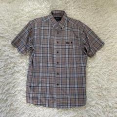 美品！BRIXTON ブリクストン 半袖シャツ　チェック　M グレー系