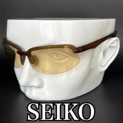 セイコー　SEIKO サングラス　メラニーナ　SOG301 ブラウン　ケース付き セイコー SEIKO サングラス メラニーナ SOG301 ブラウン ケース