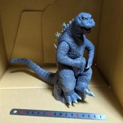 シェ－ゴジラ (1965)ソフビ 新品 タグ付き ソフビ製火山ふう土台