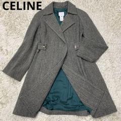 美品✨CELINE セリーヌ ツイードチェスターコート ヘリンボーン 38 m36130206328_1.jpg?1699438002