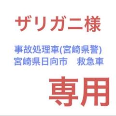 ザリガニ キャラバン 事故処理車 宮崎県日向市 救急車 ザリガニ様専用 キャラバン 事故処理車 宮崎県日向市 救急車