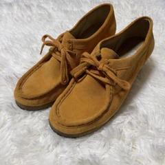 CLARKS クラークス ワラビー ブーツ イエロー マスタード 24.5 CLARKS クラークス ワラビー ブーツ イエロー マスタード 24.5