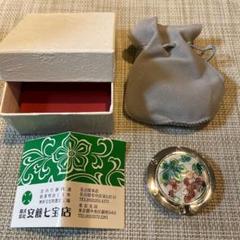 明治時代　提げ物　七宝　緒締め 太田七宝×時をかける名刀 七宝焼きペンダント鯰尾藤四郎 | 徳川