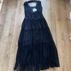 新品　rire fete 定価¥3万8000円　ロングワンピース　スコットクラブのサムネイル