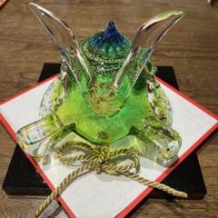 義山飾り兜　ガラス装飾品 義山飾り兜 ガラス装飾品 - メルカリ