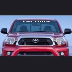 トヨタ TOYOTA タコマ tacoma デカール ステッカー バナー 新品