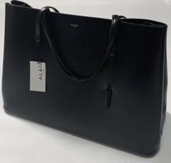 未使用級✨ アライア ミーナ ウェーブ ハンドバッグ 2way レザー 黒 ALAÏA ラクスカーフスキン製Vienneウェーブ Mina16バッグ