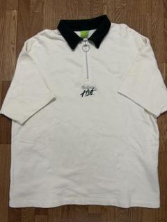 HUF ハーフジップ ポロ L アッシュグレー ハフ OS ZIP POLO