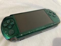 PSP 3000 本体　ジャンク　sony 緑　グリーン