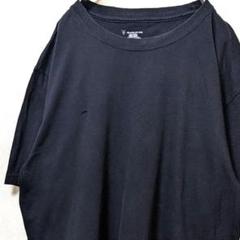 フランクリンフォックス 無地 Tシャツ ブラック 黒 L 古着