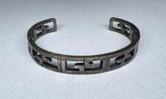 GUCCI オールドグッチ ブレスレット スクエア 正規品 90s 00s GUCCI グッチ ブレスレット スクエアリンク チェーン Tバー