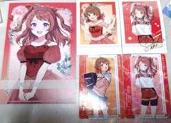 カードダス　ぱしゃこれ　箔押し　花海咲季　花海佑芽　ブロマイド　学マス