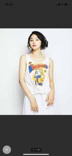 HYSTERIC GLAMOUR★タンクトップ　白のサムネイル